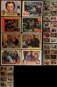 4h0650 LOT OF 40 1930S-40S LOBBY CARDS 1930s-1940s great scenes from a variety of movies!