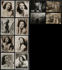 4h0835 LOT OF 20 1940S HEDY LAMARR 8X10 STILLS 1940s portraits of the beautiful lead actress!