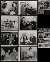 4h0904 LOT OF 21 MGM CANDID DELUXE PHOTOS 1940s-1950s great behind the scenes images!