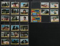 4h0262 LOT OF 23 HIGH CHAPARRAL TRADING CARDS 1960s Leif Erickson, Cameron Mitchell, Linda Cristal