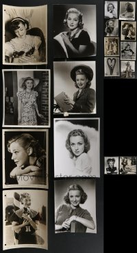 4h0905 LOT OF 18 ANNE SHIRLEY PHOTOS 1930s great portraits of the pretty actress!