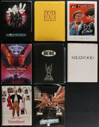 4h0206 LOT OF 8 PRESSKITS 1982 - 1989 containing a total of 89 8x10 stills in all!