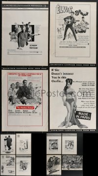 4h0090 LOT OF 18 UNCUT MGM PRESSBOOKS 1960s-1970s advertising for a variety of different movies!