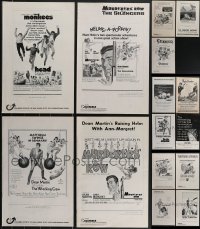 4h0092 LOT OF 15 UNCUT COLUMBIA PRESSBOOKS 1960s-1970s advertising for a variety of movies!