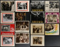 4h0193 LOT OF 15 MISCELLANEOUS 11X14 ITEMS 1930s-1970s great images from a variety of movies!