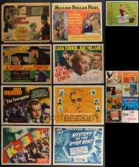 4h0705 LOT OF 17 TITLE CARDS 1930s-1970s great images from a variety of different movies!