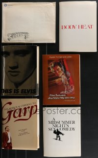 4h0212 LOT OF 6 PRESSKITS 1980 - 1982 containing a total of 59 8x10 stills in all!