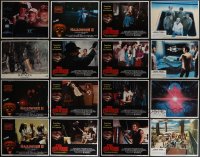 4h0655 LOT OF 37 HORROR/SCI-FI LOBBY CARDS 1970s-1990s incomplete sets from several movies!