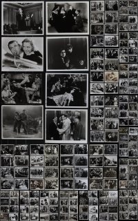 4h0910 LOT OF 203 REPRO PHOTOS OF 1930S-40S STILLS 1980s great scenes from classic movies & more!