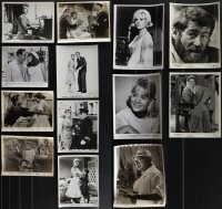 4h0848 LOT OF 13 8X10 STILLS 1950s-1970s great portraits & scenes from a variety of movies!