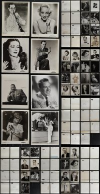 4h0811 LOT OF 47 BIG BAND ERA 8X10 STILLS 1930s-1950s great portraits of top performers!