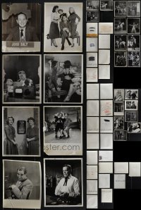 4h0827 LOT OF 27 EARLY TV 7X9 STILLS 1950s-1960s a variety of great portaits & candids!