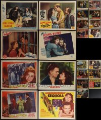 4h0686 LOT OF 23 JEAN PARKER LOBBY CARDS 1940s-1950s incomplete sets from several of her movies!