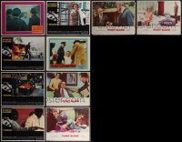 4h0734 LOT OF 10 1967-72 STEVE MCQUEEN & LEE MARVIN NEO-NOIR & CRIME LOBBY CARDS 1967-1972 cool!