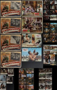 4h0615 LOT OF 61 NON-US LOBBY CARDS 1960s-2000s great scenes from a variety of different movies!