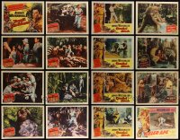 4h0715 LOT OF 16 1950-1955 JUNGLE JIM LOBBY CARDS 1950-1955 starring Johnny Weissmuller!