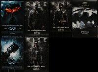 4h1091 LOT OF 6 UNFOLDED BATMAN MOVIES MINI POSTERS 1990s-2010s Dark Knight, Batman Returns!