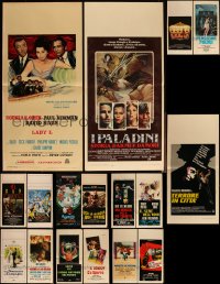 4h0934 LOT OF 17 MOSTLY FORMERLY FOLDED ITALIAN LOCANDINAS 1960s-2010s a variety of movie images!