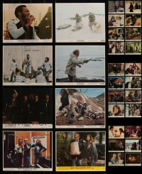 4h0804 LOT OF 54 COLOR 8X10 STILLS 1970s incomplete sets from a variety of different movies!