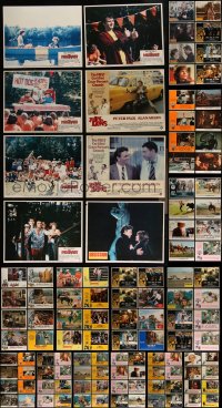 4h0517 LOT OF 179 1970S LOBBY CARDS 1970s incomplete sets from a variety of different movies!