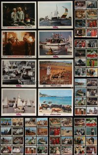 4h0592 LOT OF 88 1970S WALT DISNEY LOBBY CARDS 1970s incomplete sets from live action movies!