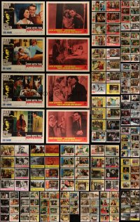 4h0520 LOT OF 175 1960S LOBBY CARDS 1960s incomplete sets from several different movies!