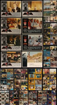 4h0540 LOT OF 155 1970S LOBBY CARDS 1970s incomplete sets from a variety of different movies!