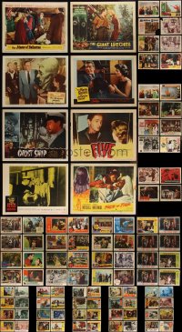 4h0557 LOT OF 124 1950S LOBBY CARDS 1950s great scenes from a variety of different movies!