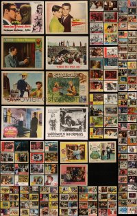 4h0493 LOT OF 227 1960S LOBBY CARDS 1960s great scenes from a variety of different movies!