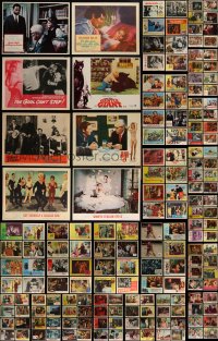 4h0499 LOT OF 200 1960S LOBBY CARDS 1960s great scenes from a variety of different movies!