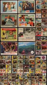 4h0519 LOT OF 176 1960S LOBBY CARDS 1960s great scenes from a variety of different movies!