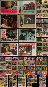 4h0532 LOT OF 165 1960S LOBBY CARDS 1960s great scenes from a variety of different movies!