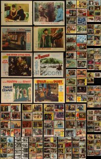 4h0505 LOT OF 195 1950S LOBBY CARDS 1950s great scenes from a variety of different movies!