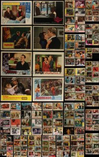 4h0525 LOT OF 170 1960S LOBBY CARDS 1960s great scenes from a variety of different movies!