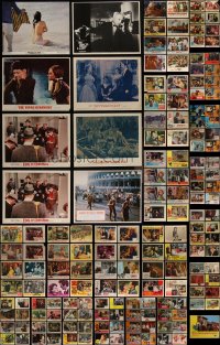 4h0497 LOT OF 209 1960S LOBBY CARDS 1960s incomplete sets from a variety of different movies!