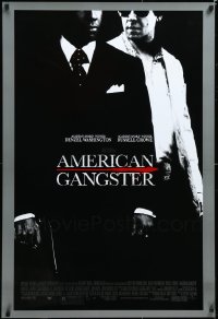 4h1180 LOT OF 4 UNFOLDED SINGLE-SIDED 27X40 AMERICAN GANGSTER ONE-SHEETS 2007 Ridley Scott, Denzel