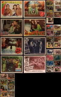 4h0651 LOT OF 39 1940S LOBBY CARDS 1940s great scenes from a variety of different movies!