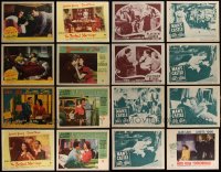 4h0674 LOT OF 28 LORETTA YOUNG LOBBY CARDS 1940s-1950s incomplete sets from several of her movies!