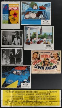 4h0199 LOT OF 11 FOLDED MISCELLANEOUS ITEMS 1940s-1980s great images from a variety of movies!