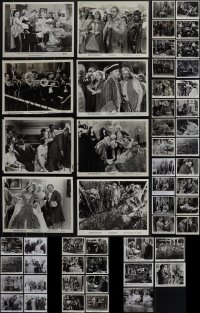 4h0795 LOT OF 69 MOSTLY 1960S RE-RELEASE 8X10 STILLS R1960s a variety of great portraits & movie scenes!