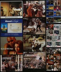 4h0649 LOT OF 40 LOBBY CARDS 1960s-1990s complete & incomplete sets from a variety of movies!