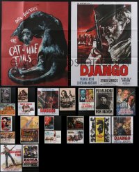 4h0878 LOT OF 23 FOLDED 2010S-20S MOSTLY 2-SIDED POSTERS 2010s-2020s a variety of movie images!