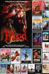 4h1118 LOT OF 27 UNFOLDED ONE-SHEETS 1980s-2000s great images from a variety of different movies!