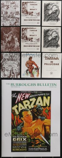 4h0271 LOT OF 19 BURROUGHS BULLETIN MAGAZINES 1970s-2010s filled with great Tarzan images & info!