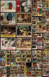 4h0489 LOT OF 265 1960S LOBBY CARDS 1960s great scenes from a variety of different movies!