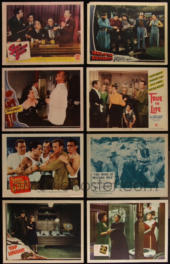 EMoviePoster.com: 4h0661 LOT OF 34 1940S LOBBY CARDS 1940s Great Scenes ...