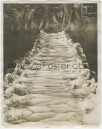 4j0537 FOOTLIGHT PARADE deluxe 11x14 still 1933 bridge of sexy swimmers in Busby Berkeley musical!