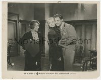 4j1436 39 STEPS 8x10 still 1935 Madeleine Carroll, Robert Donat, Peggy Ashcroft, Alfred Hitchcock!