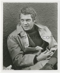 4j1469 BULLITT 8.25x10 still 1968 Steve McQueen admits he got a new education in movie making!