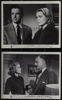 4j1423 DIAL M FOR MURDER 2 8x10 stills 1954 Hitchcock, Grace Kelly, Robert Cummings, Williams!